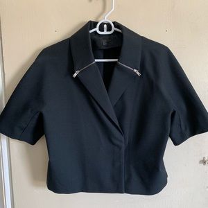 COS Structured Black Top